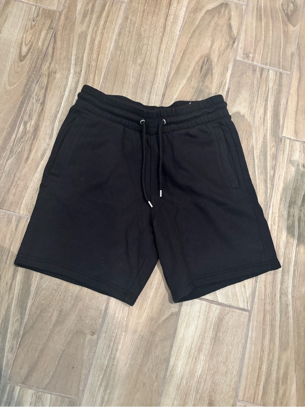 H&M Black Athletic Drawstring Shorts